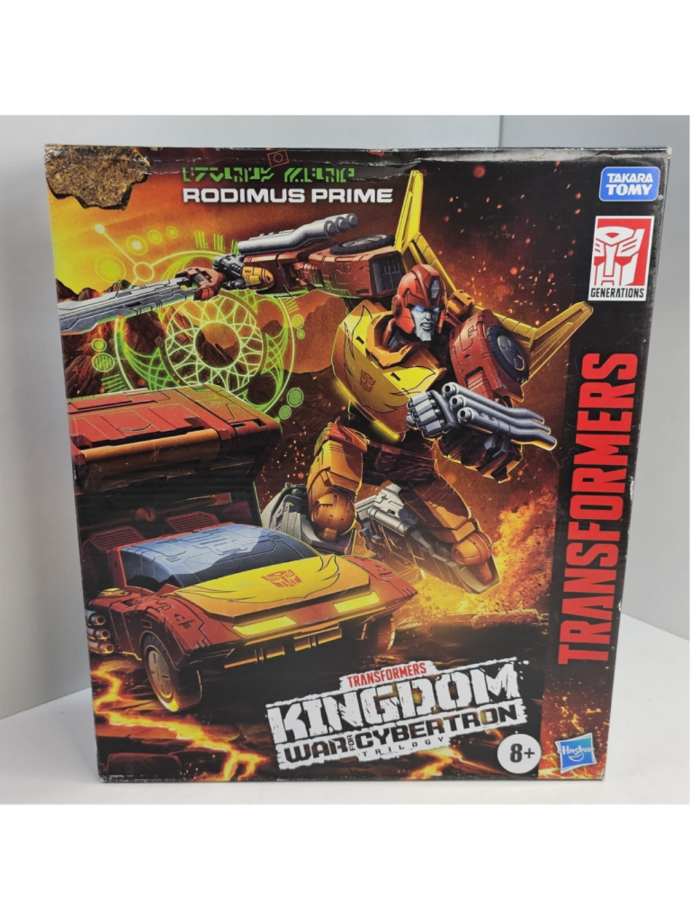 NEW Transformers WFC Kingdom Commander Class RODIMUS PRIME WFC-K29 *Box Wear*